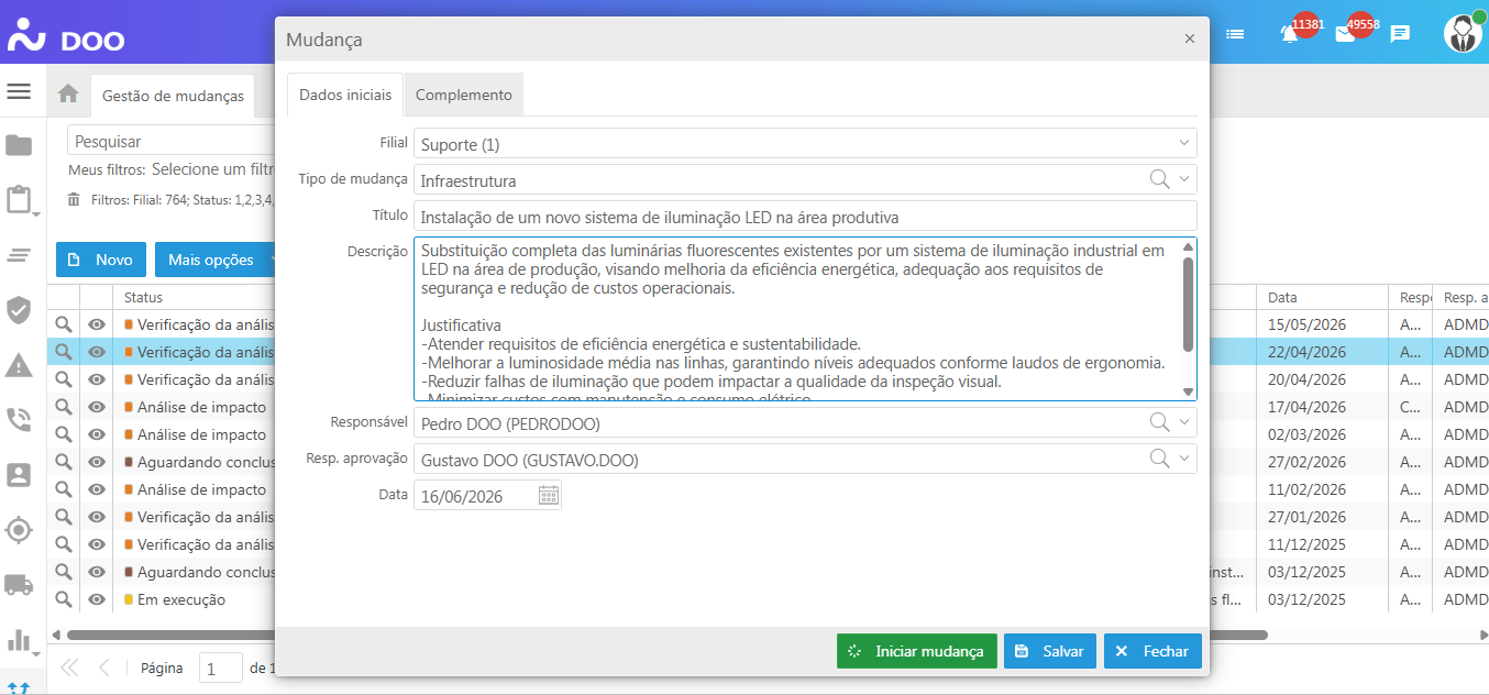 Telo do Sistema